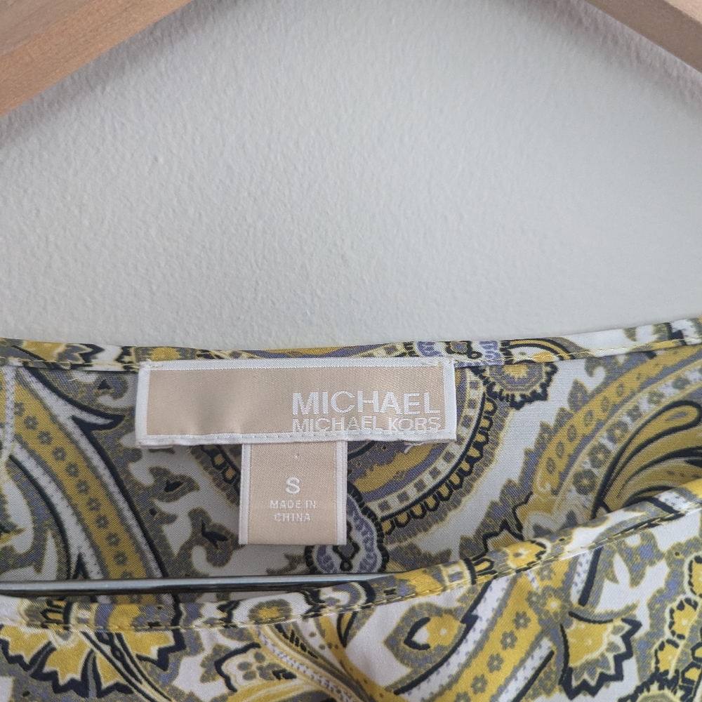 Michael Kors Pattern Polyester Top - Picture 3 of 8